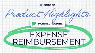 Product Highlight: Expense Reimbursement
