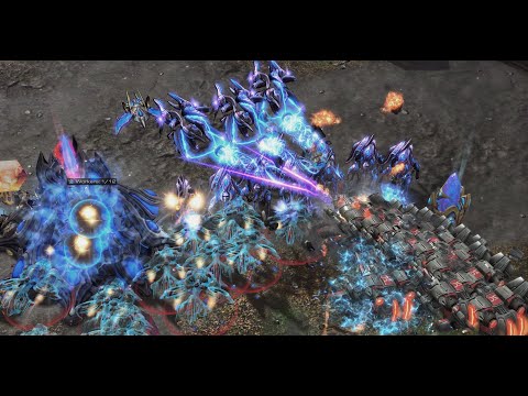 Midrank Madness - |||||||||||||| (T) vs NirvanaFox (P) on Ley Lines - StarCraft 2 - 2024