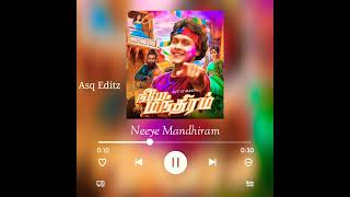 #neeye manthiram song status# please subscribe to my channel Thank you for friends #