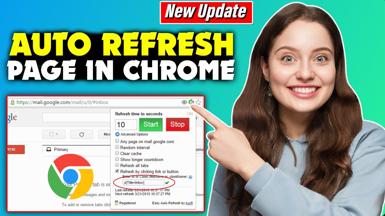 How to auto refresh a page in chrome (New Update)
