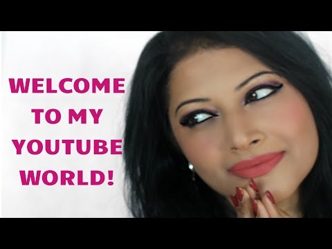 *NEW* WELCOME TO MY YOUTUBE WORLD! INTRODUCTION TO MY CHANNEL | SHWETA VJ Video