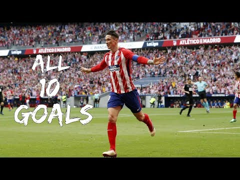Fernando Torres - All 10 Goals for Atletico Madrid - 2017/2018 HD