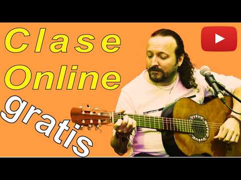 Bordoneos en la Guitarra - Primeros Pasos - en Clase Online con Jesús Amaya...