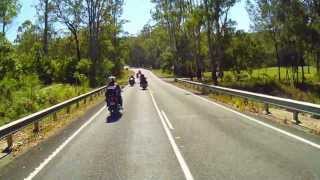 preview picture of video 'Mt Lindesay Ulysses-Springbrook Ride Part 1-29/12/2013'