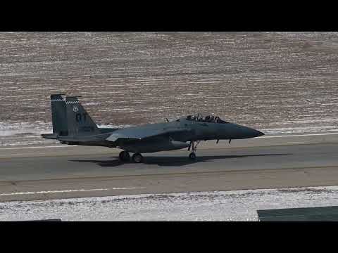 F-15 EX Eagle II performs Unrestricted Climb
