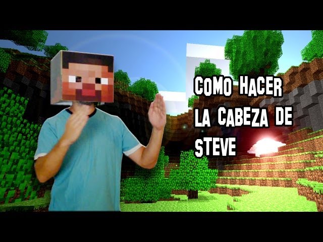 Vídeo relacionado con Disguise Minecraft, Accesorio cabeza Cuadrada de Steve, con licencia oficial, ajuste cómodo y diseño detallado, talla única para adultos.