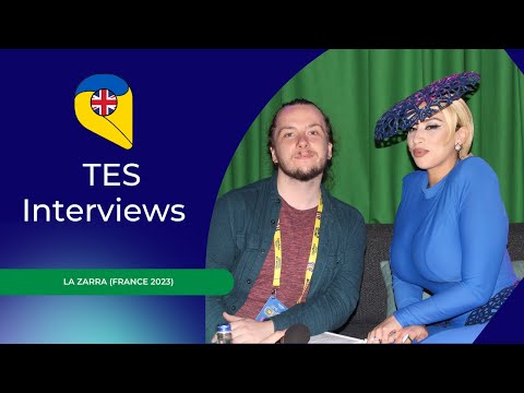 TES Interviews: La Zarra (France 2023) in Liverpool - That Eurovision Site