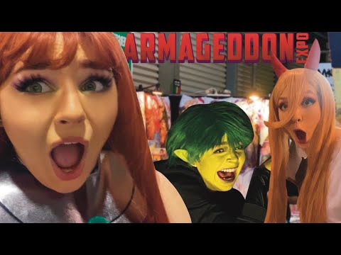 Sleep Deprivation and Chainsaw Dogs at Armageddon Expo 2023 [VLOG]