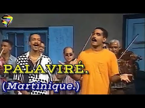 🎤Un grand moment de télévision...avec le groupe Martiniquais: PALAVIRÉ. ✌