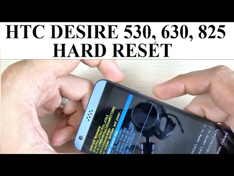 HTC Desire 530, 630, 825 HARD RESET from Recovery Mode
