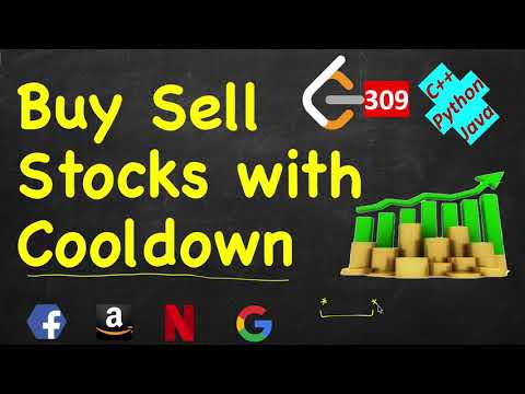 Best Time to Buy and Sell Stock with Cooldown | LeetCode 309 | C Java Python