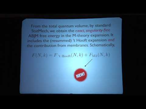 Marcos Marino - Non perturbative effects in M-theory
