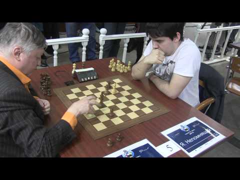 Karpov - Nepomniachtchii Aeroflot open - 2013 1/4 Final Aeroflot open - 2013 Blitz