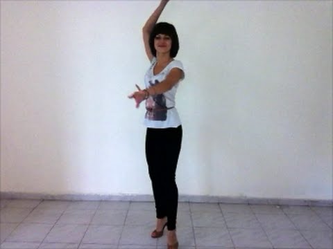 Salsa lady styling - 4 turns - improving technique - Anna LEV