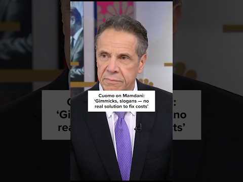 Cuomo on Mamdani: ‘Gimmicks, slogans — no real solution to fix costs’