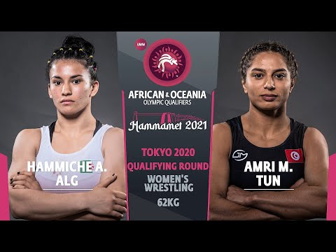 Round 4 WW - 62 kg: A. HAMMICHE (ALG) v. M. AMRI (TUN)