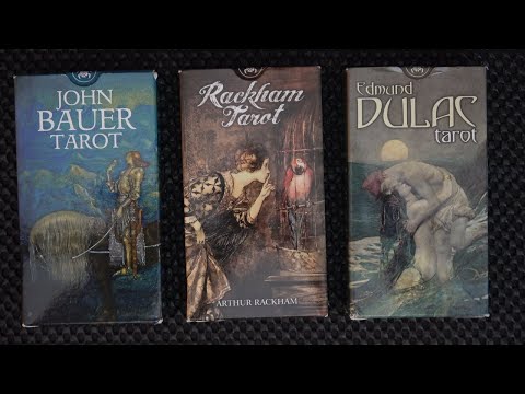 Three Illustrator-deck Walkthroughs: John Bauer, Arthur Rackham, Edmund Dulac