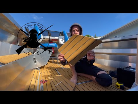 EVA Foam Flooring, How EASY is it to do? | DIY series | Steadliest Catch Ep .32