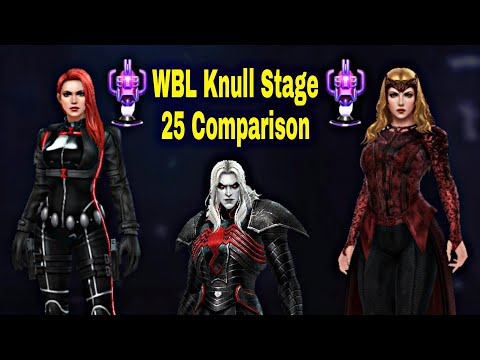 Wanda VS 80 Level Black Widow WBL Knull Stage 25 September 2022 - Marvel Future Fight