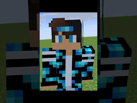 ETERNAL BLUE - My First Animation Video #minecraft #minecraftshorts #status  #anime#minecraftpe #minecraftvideos