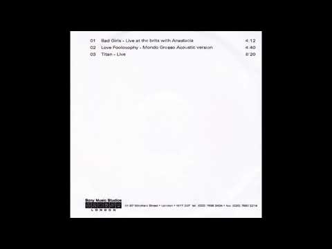 JAMIROQUAI - "Bad Girls" (Live At The Brits With Anastacia) [2002]