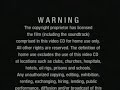 Warner Home Video Warning Screen 1992 Malaysia Singaporean Ver