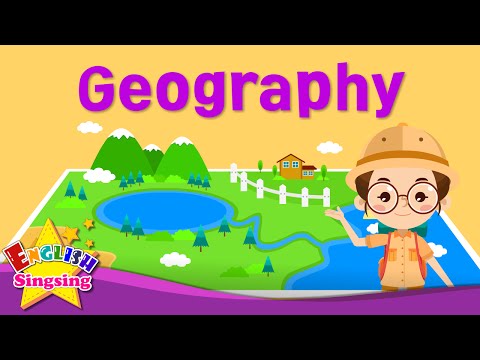 Kids vocabulary - Geography - Nature - Learn English for kids - English educational video