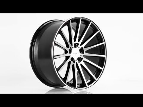 TSW Alloy Wheels- Chicane in Gloss Black with Mirror Cut Face