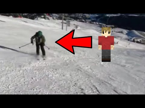 Grian Goes Crazy While Skiing