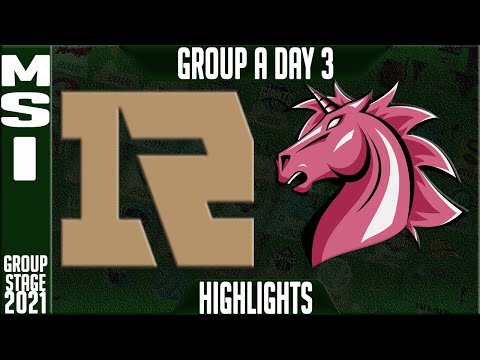 RNG vs UOL Highlights | MSI 2021 Day 3 Group A | Royal Never Give Up vs Unicorns of Love