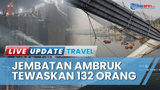 Jembatan Berusia 150 Tahun di India Ambruk saat Perayaan Festival Diwali, 132 Orang Meninggal