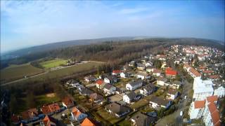 preview picture of video 'Hexacopter DJI NAZA GPS over Schweinfurt Deutschhof Germany Take 2'