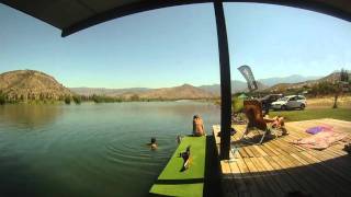 preview picture of video 'GoPro Waterski lake'