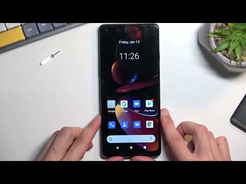 How to Insert a SIM & SD Card into a CUBOT Max 3 - Install Memory Card