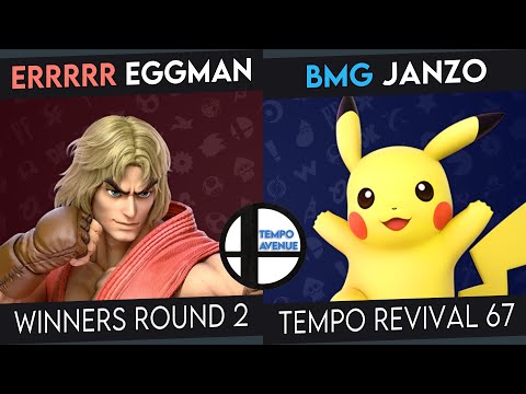 Tempo Revival 67 - Eggman (Ken) Vs. Janzo (Pikachu) - WR2 - Smash Ultimate