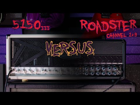 EVH 5150 III vs Mesa Roadster (ch 1+3) - AMPLIFIER Comparison