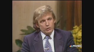 1980 Sensible Trump Vs  2016 Crazy Trump