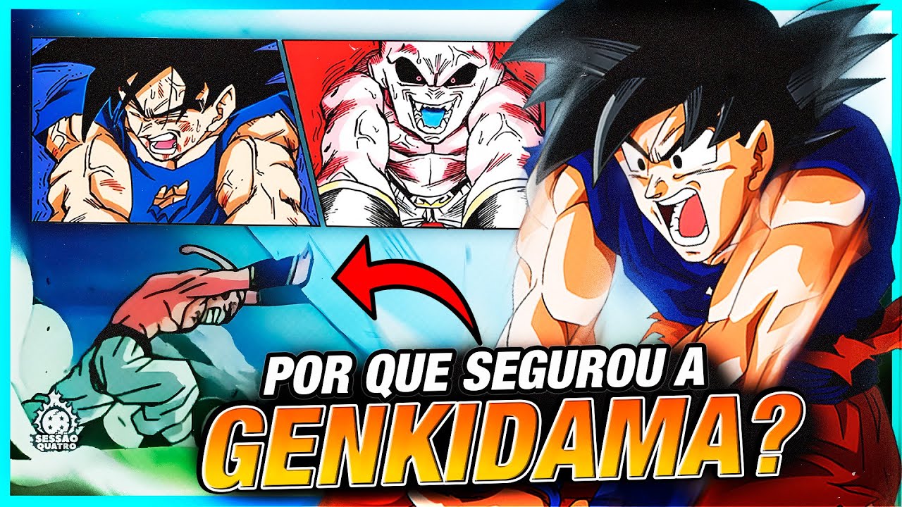POR QUE O KID BUU SEGUROU A GENKI DAMA? *entenda*