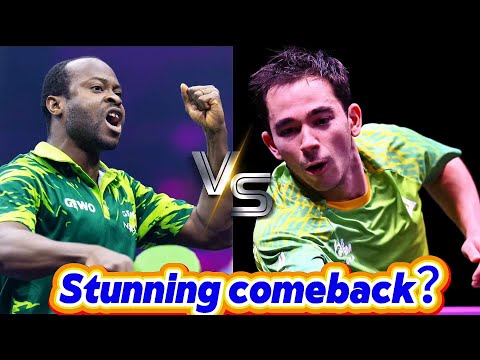 Power at its peak, a stunning comeback｜Hugo Calderano vs  Quadri Aruna
