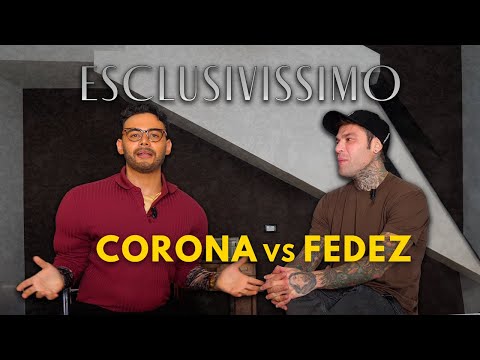 FABRIZIO CORONA intervista FEDEZ a Sanremo - Esclusivissimo