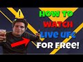 How TO Watch UFC Live For Free UFC For FREE In 2024