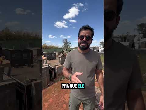 Terreno irregular em cemitério 