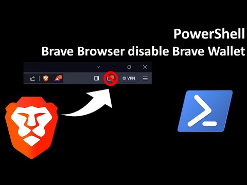 PowerShell: Brave Browser disable Brave Wallet