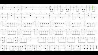Faggot + Mindless Self Indulgence + Drum only + Drum tab