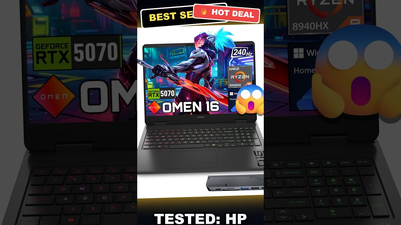 Tested: HP Omen RTX 5070 Gaming Laptop — Worth the Splurge?