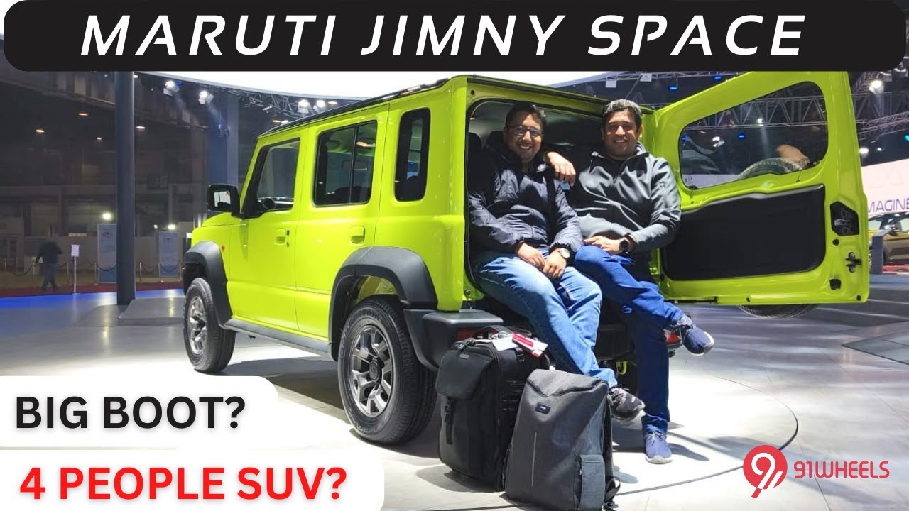 Maruti Jimny 5-Door Cabin & Boot Space Review