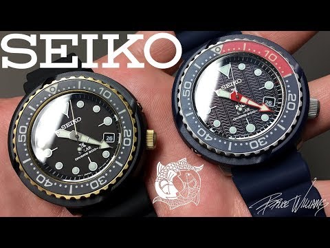 Home Run from Seiko - New Solar Tunas