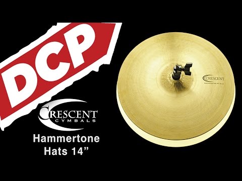 Crescent Hammertone Hi Hat Cymbals 14" 778/1160 grams