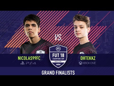 NICOLAS99FC  VS DHTEKKZ | FUT Champions Cup 18  GRAND FINALE