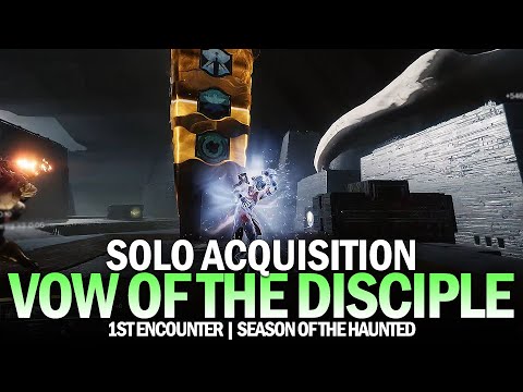 Solo Acquisition - Vow of the Disciple Raid [Destiny 2]